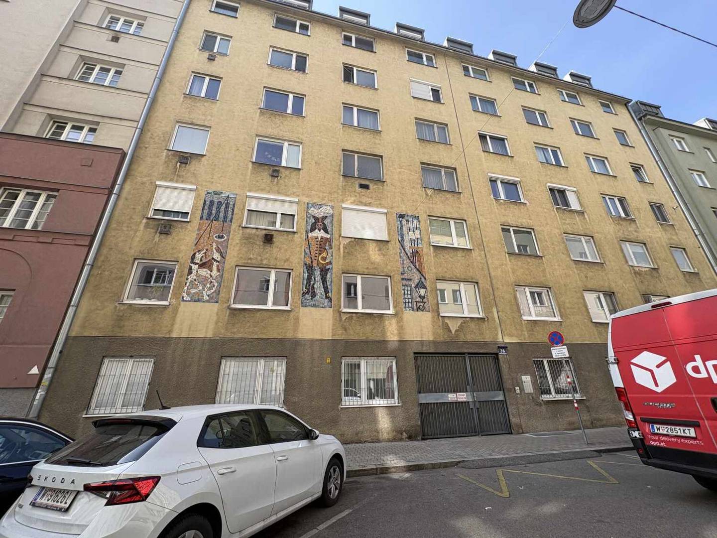 Wohnung Innenhoflage nahe Donaukanal Prater