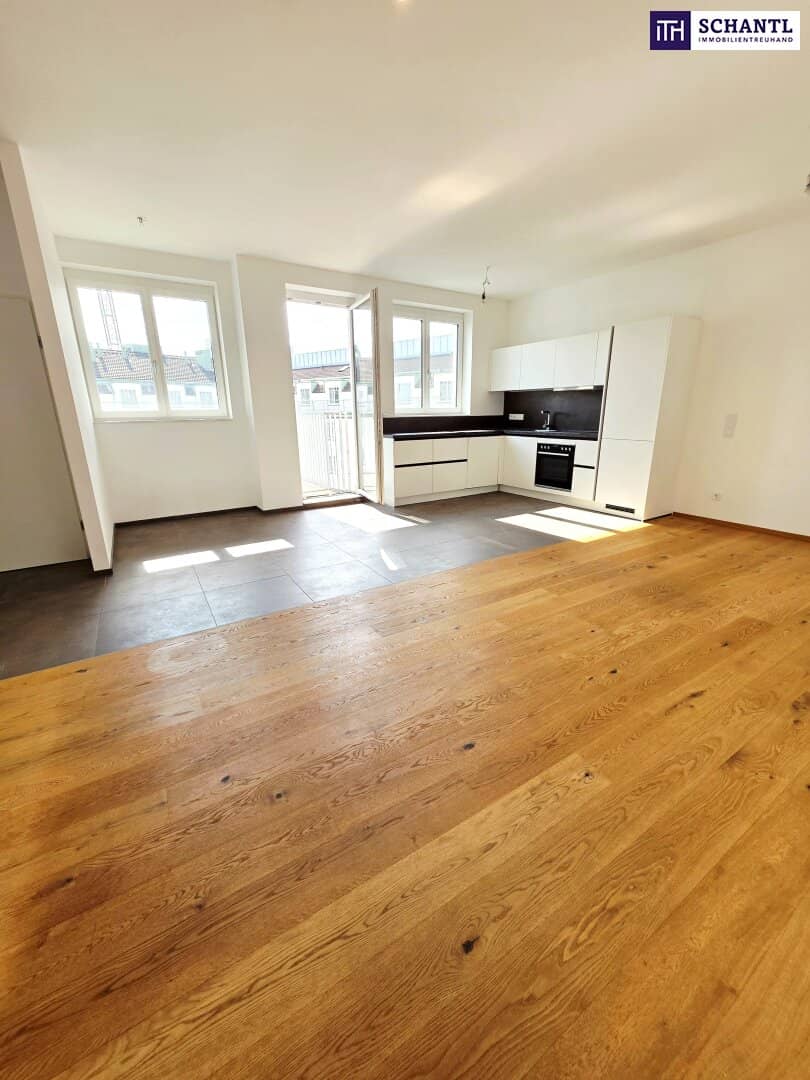 Top floor apartment with balcony near Naschmarkt