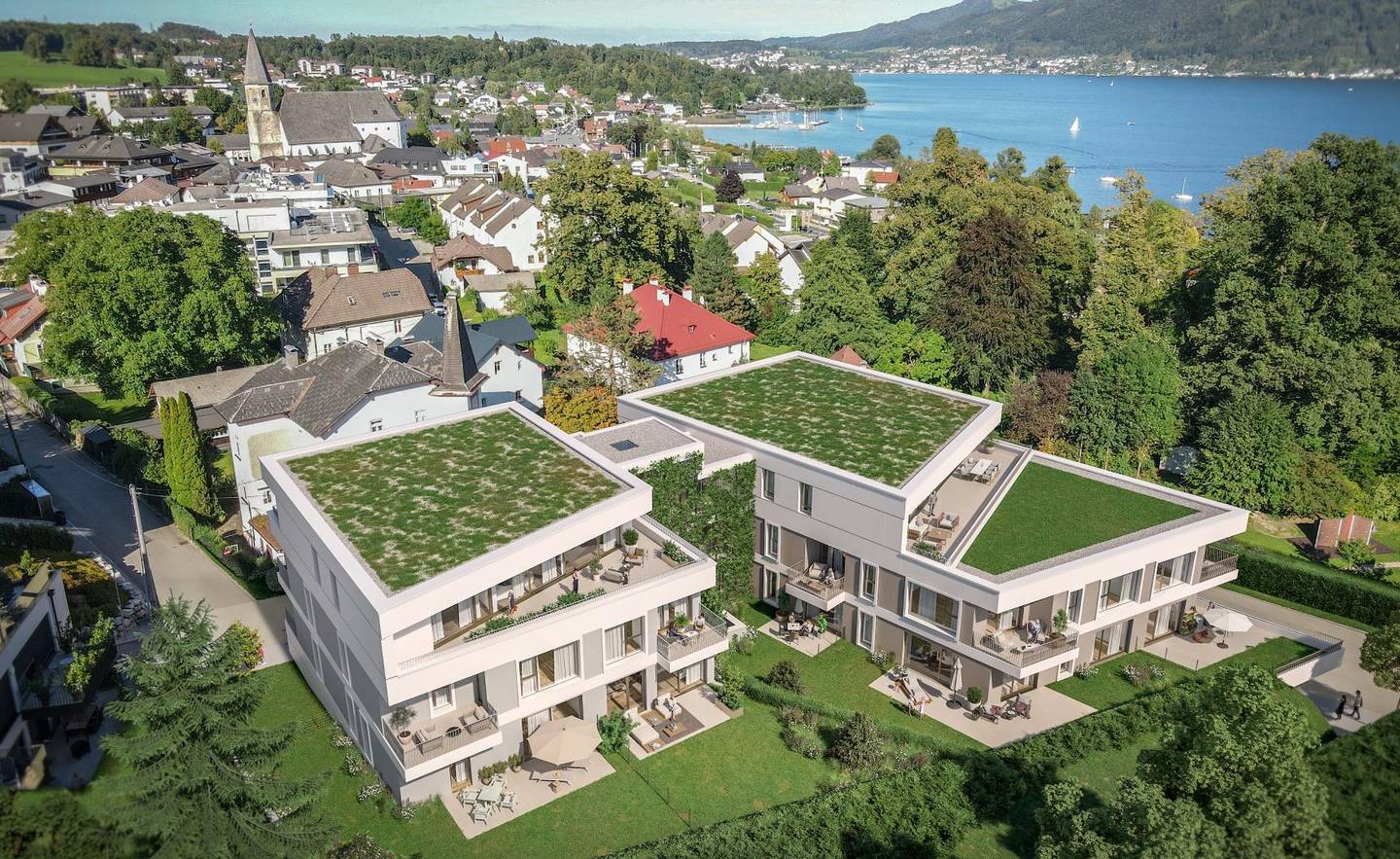 Apartment near Traunsee with terrace