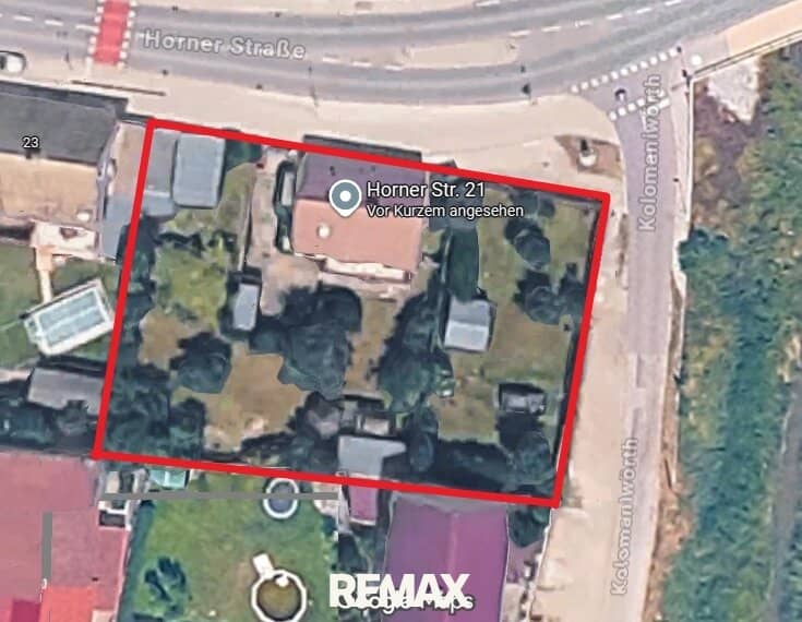 Baugrundstück Stockerau 1064m²