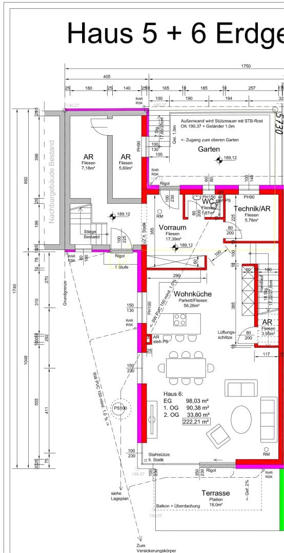 Doppelhaushälfte Biedermannsdorf 222m²