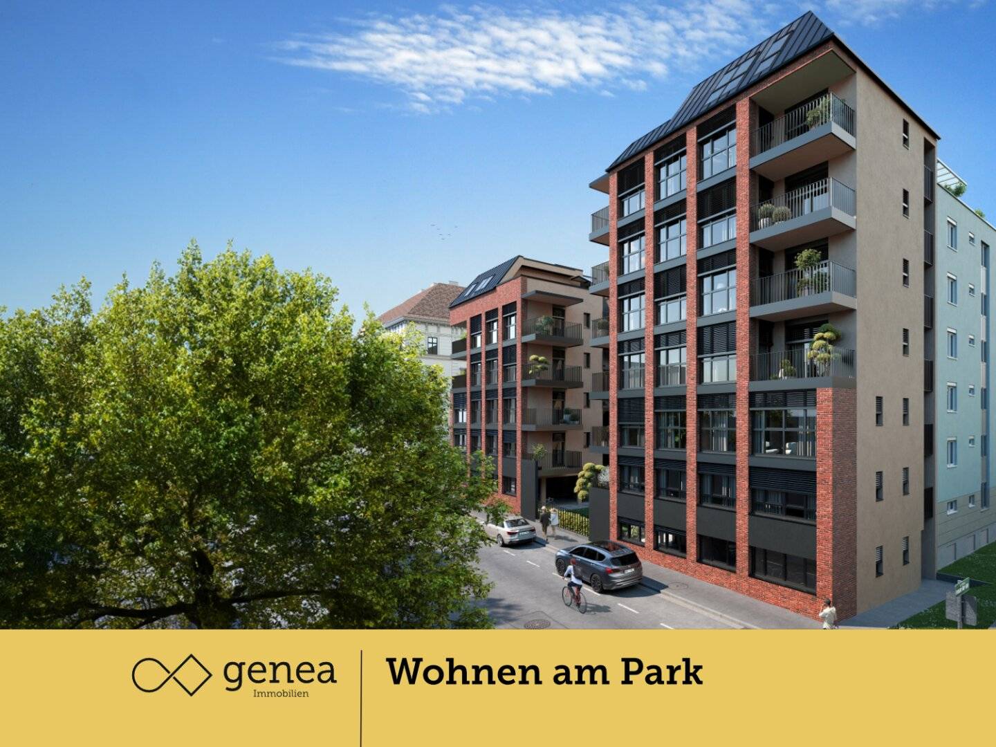 New build apartment with terrace on the Mur riverbank