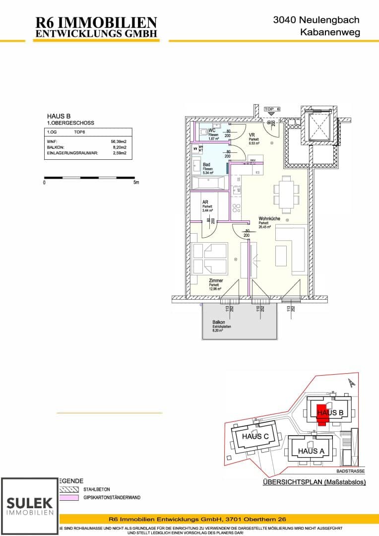 Anlegerwohnung mit Balkon Ertrag ab dem ersten Tag