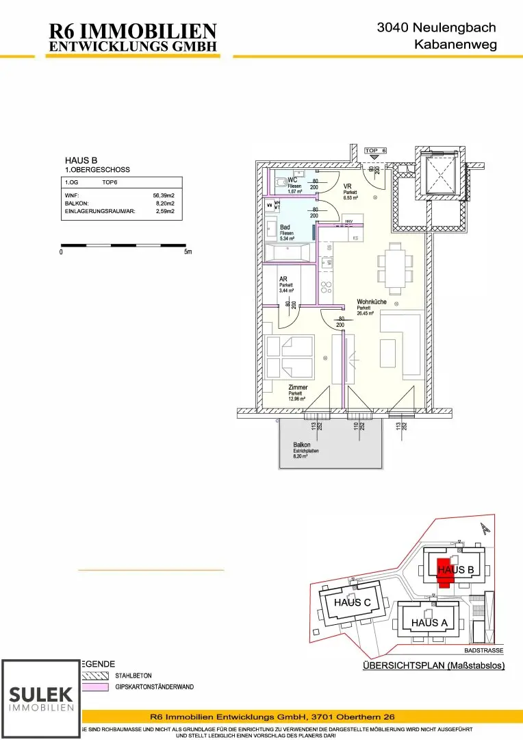 Anlegerwohnung mit Balkon Ertrag ab dem ersten Tag