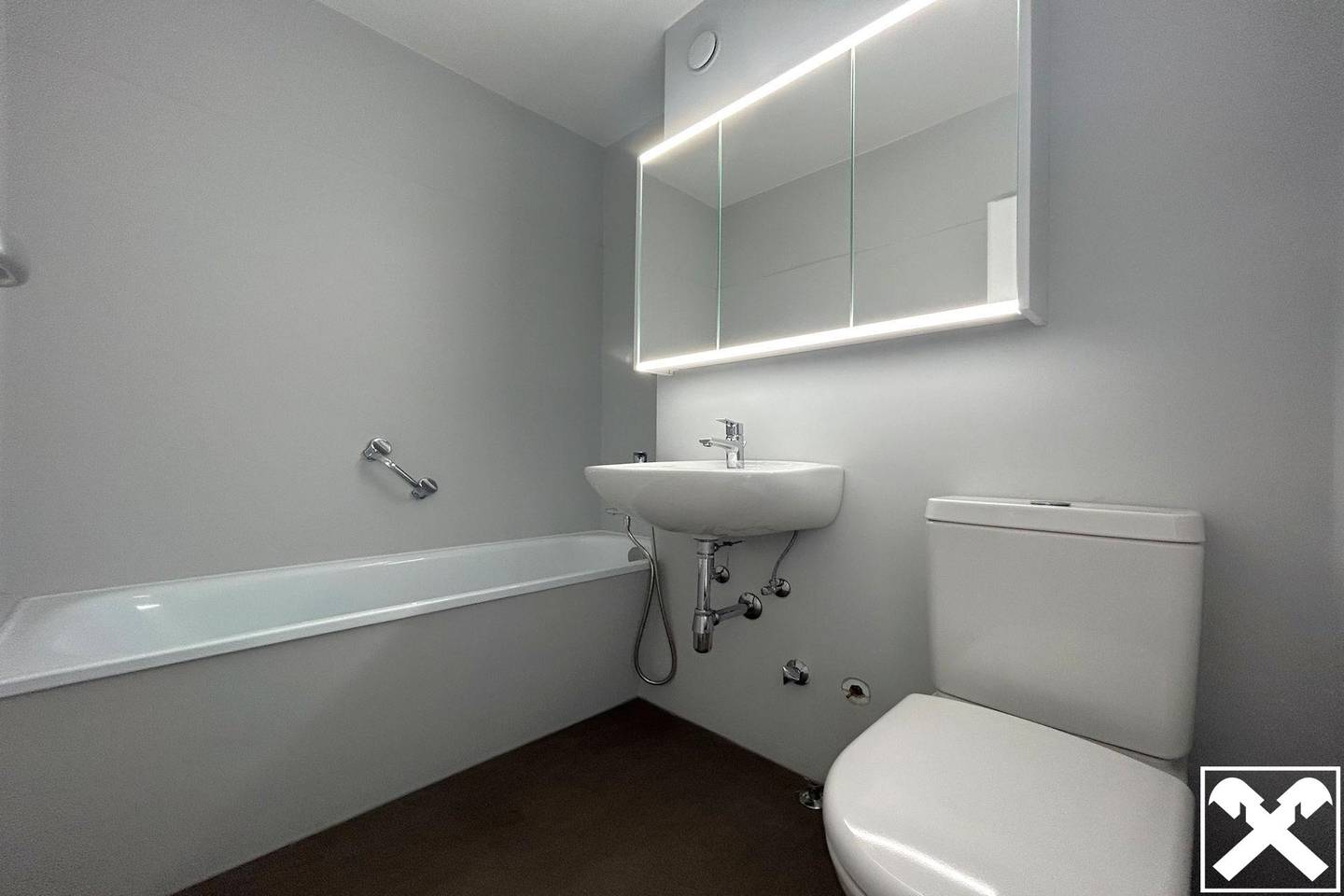 Renovated apartment with fortress view