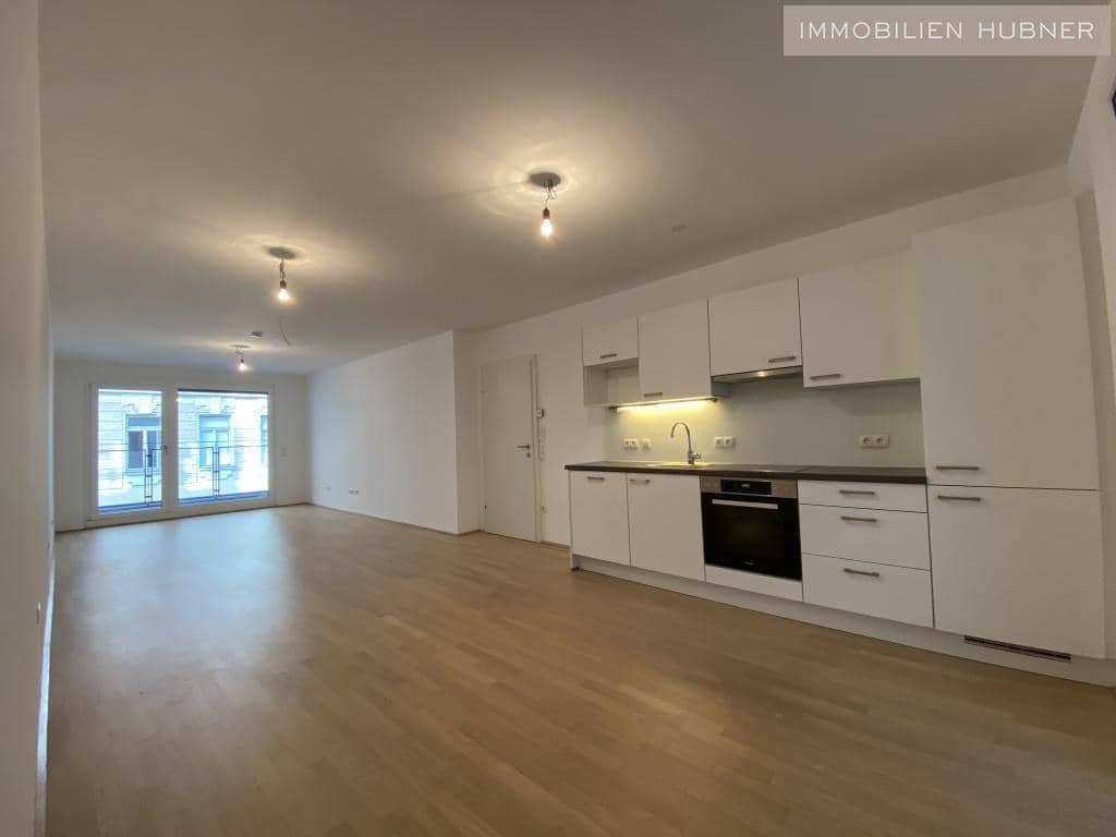 New build apartment Mariahilf terrace and loggia