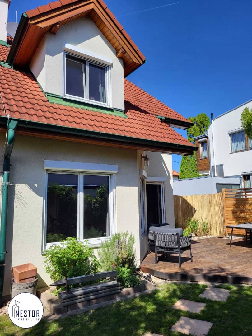 Einfamilienhaus in Wien 1220: 4 Zimmer, Garten & Terrasse, Garage