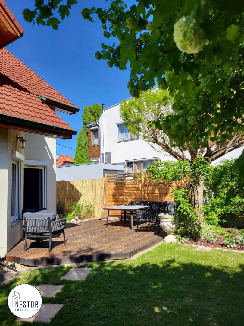 Einfamilienhaus in Wien 1220: 4 Zimmer, Garten & Terrasse, Garage