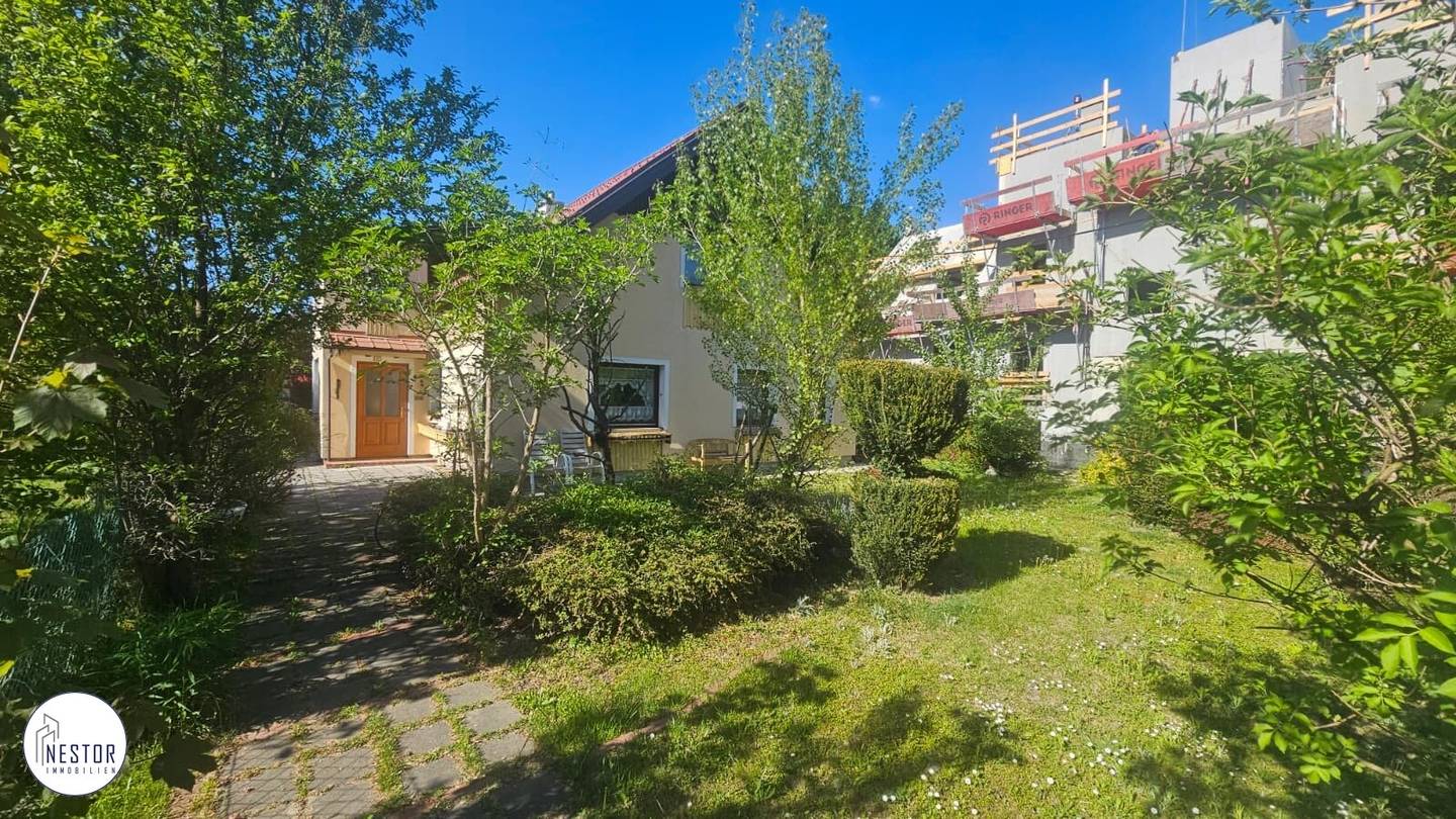 New Price! | Lease | Marchfeldkanal | Building plot with existing structures in a quiet location Ideal for a semi-detached house
