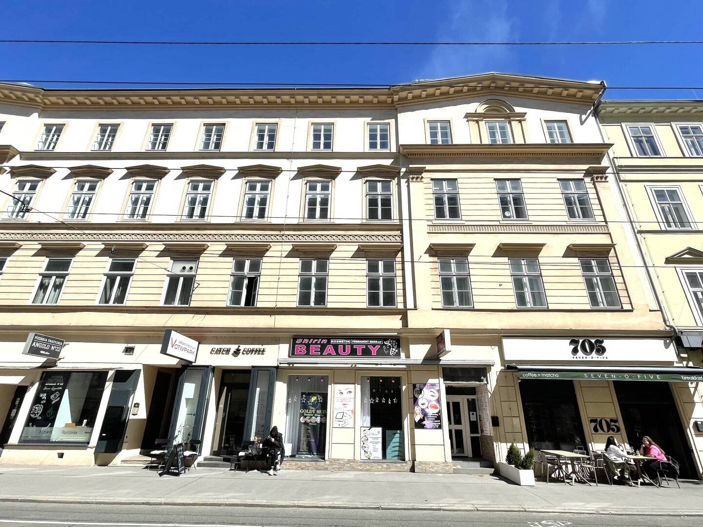 Commercial premises (rented) as investment property, Währinger Straße