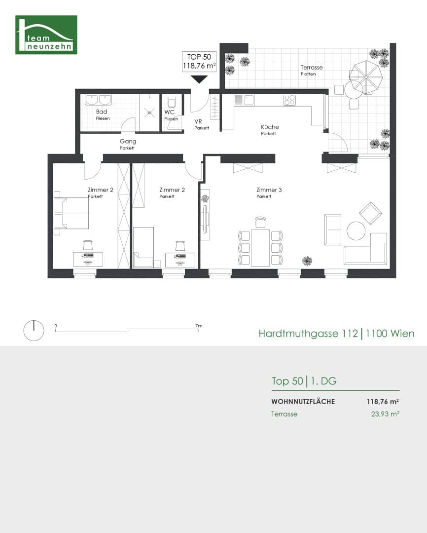 3-Zimmer-Wohnung Wien Favoriten
