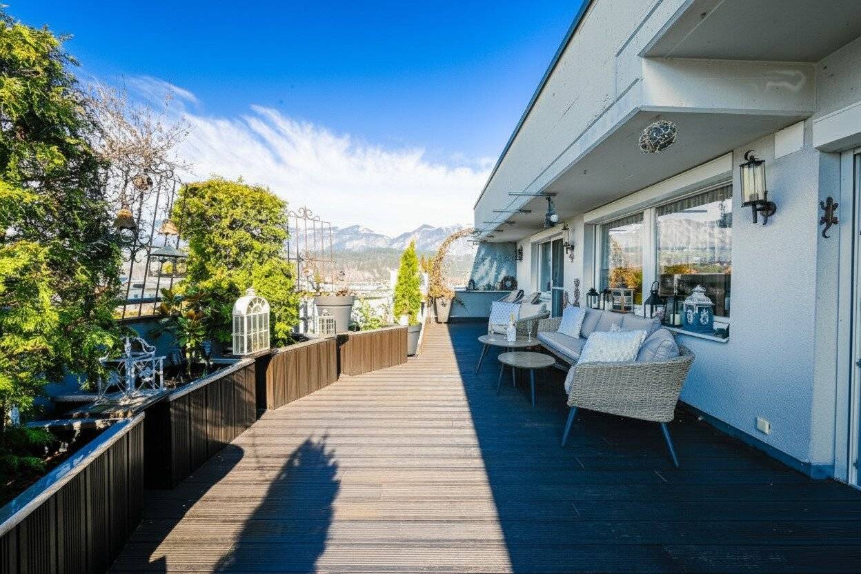 Penthouse Tyrol terrace balcony two garages