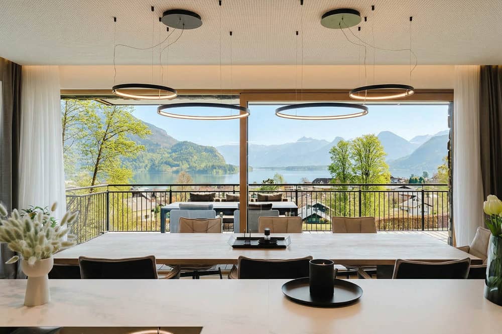 Wohnung mit Wolfgangseeblick und drei Terrassen