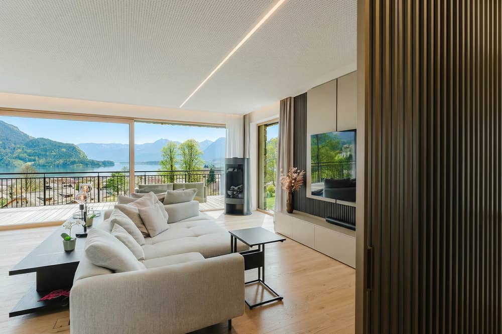 Wohnung mit Wolfgangseeblick und drei Terrassen