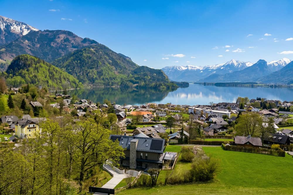 Wohnung mit Wolfgangseeblick und drei Terrassen