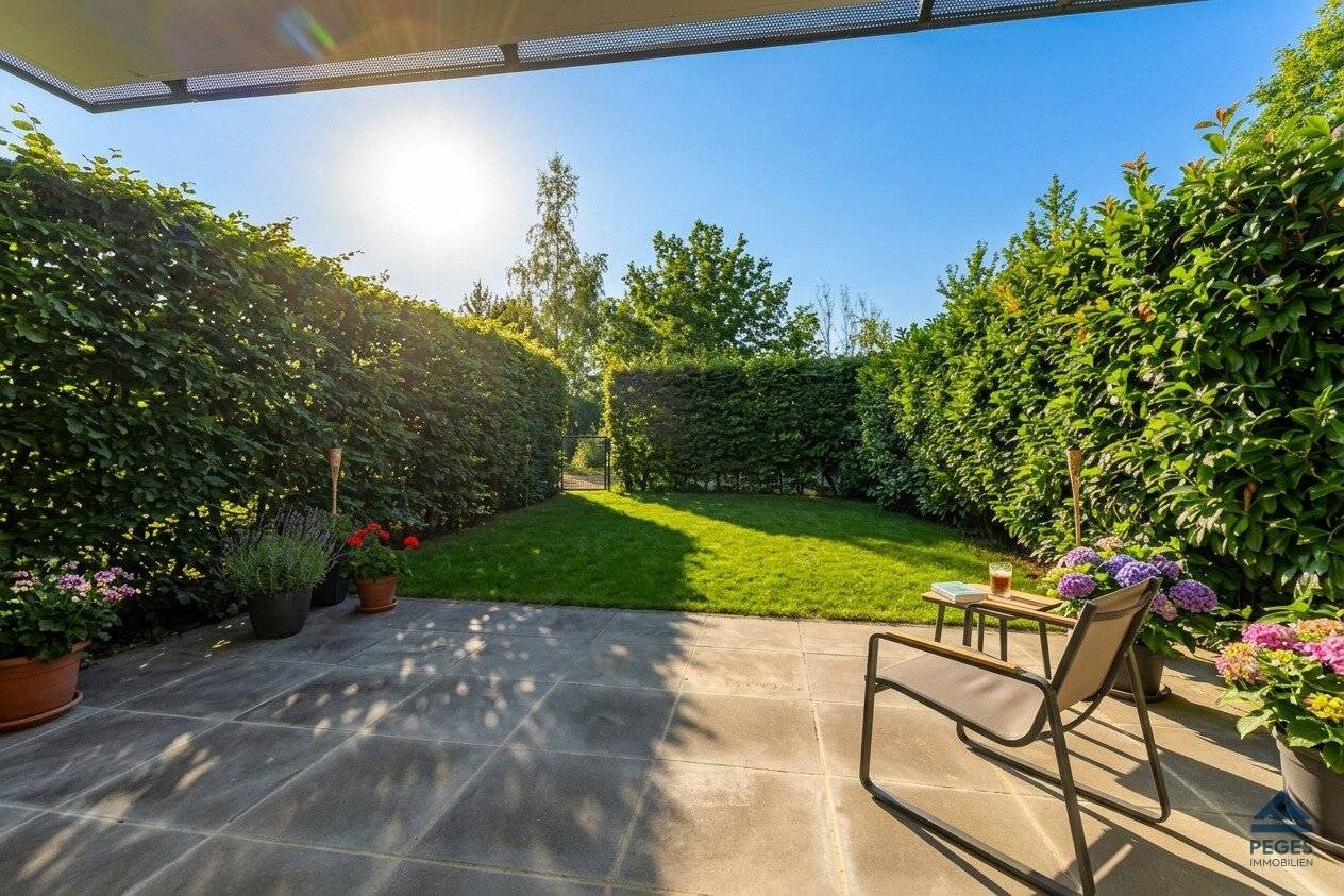 Ground floor apartment with garden and terrace