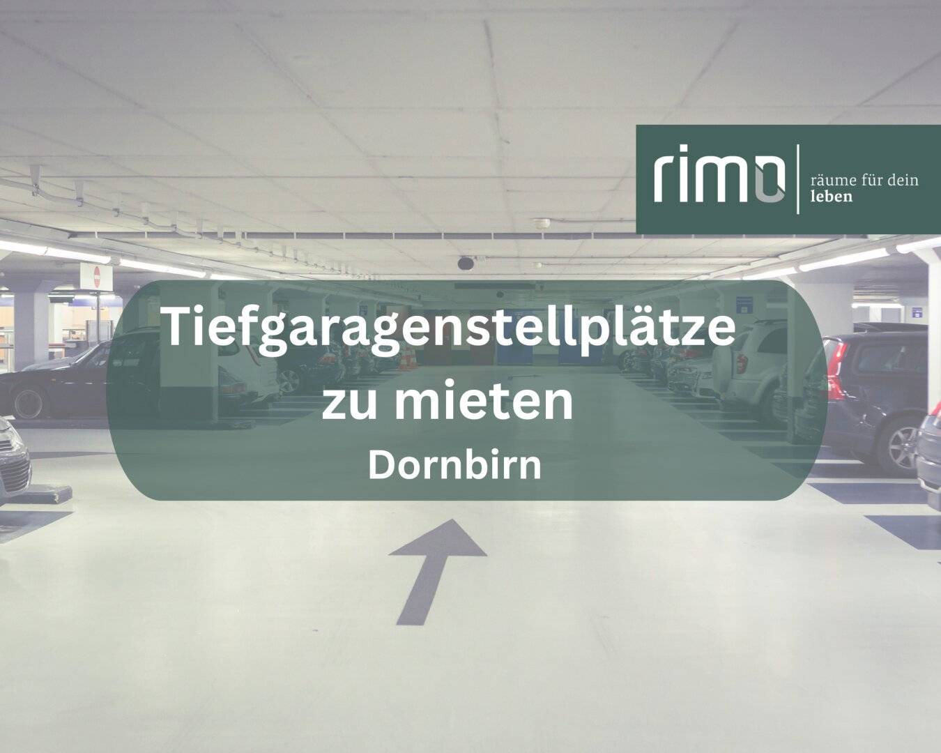 Underground parking in Dornbirn