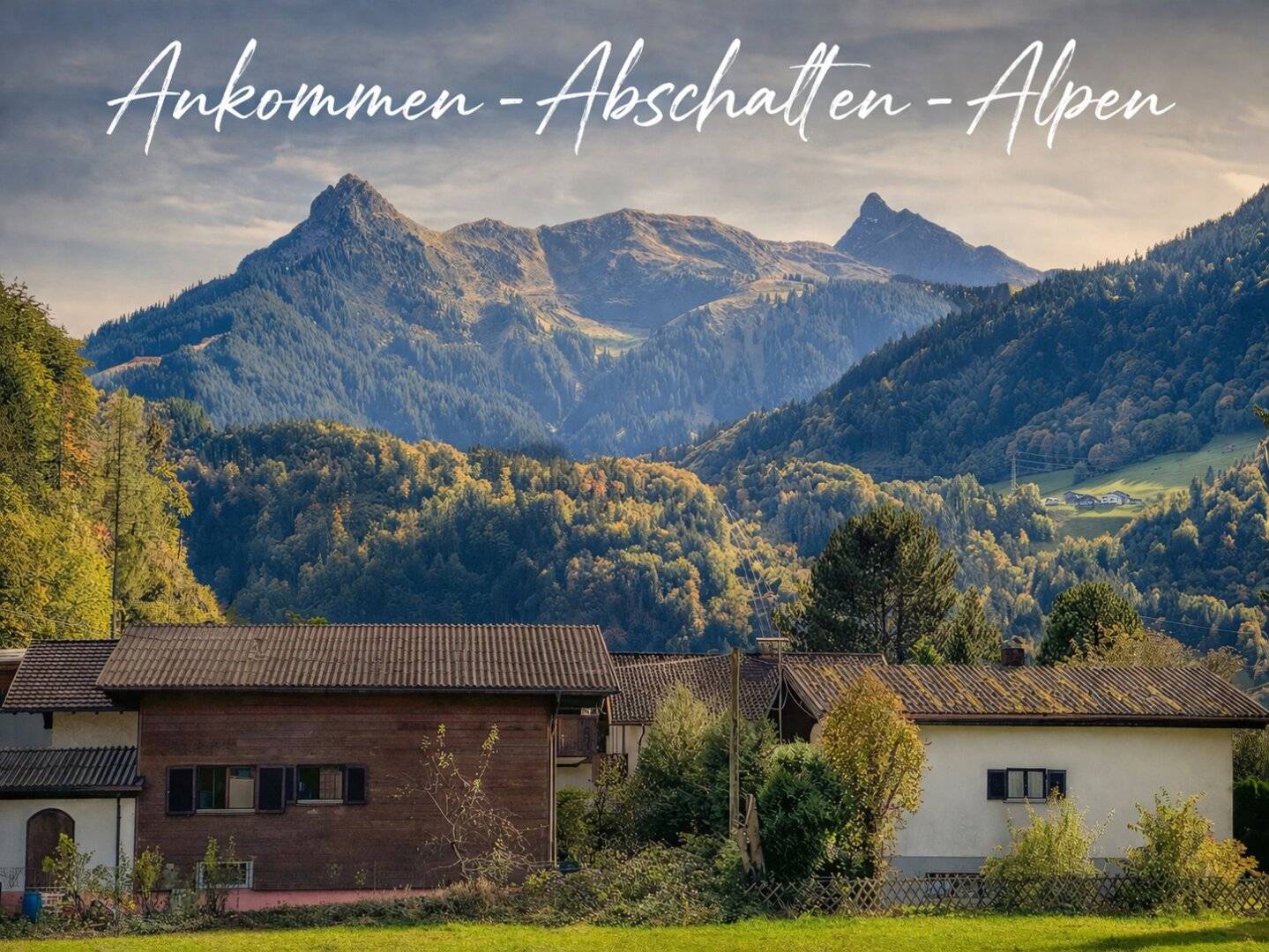 Wohnung Privater Rückzugsort in den Alpen Zweitwohnsitz Widmung