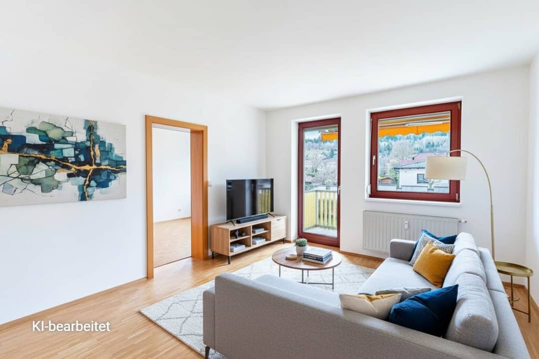 Wohnung mit Loggia und Carport