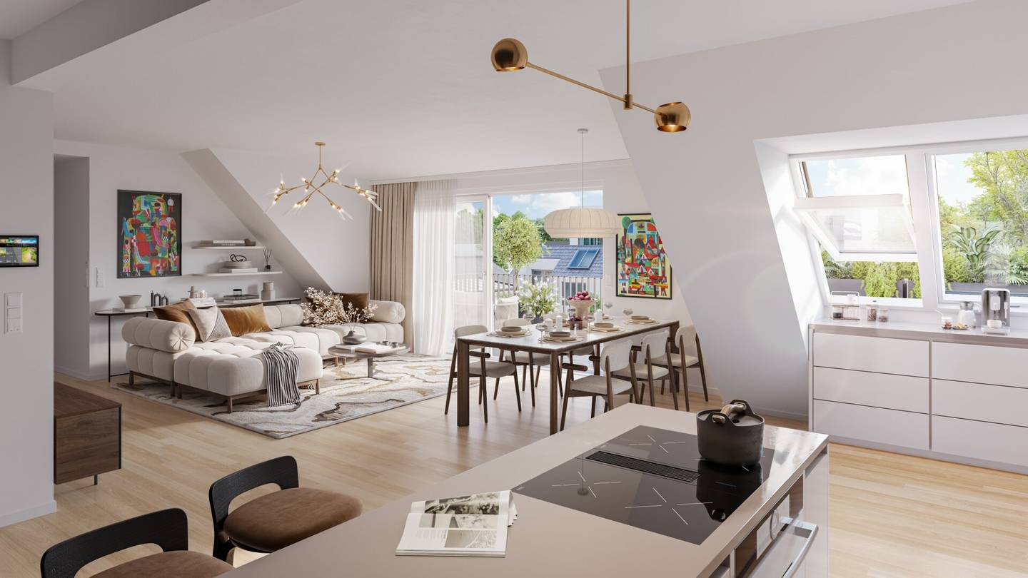 Das THALLER - New construction project with 15 exclusive apartments in Vienna 1230