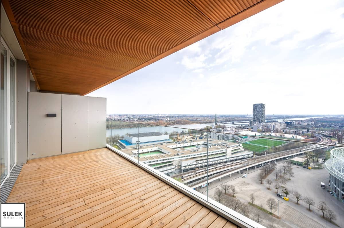 3-Zimmer-Erstbezug 26. Etage mit Blick