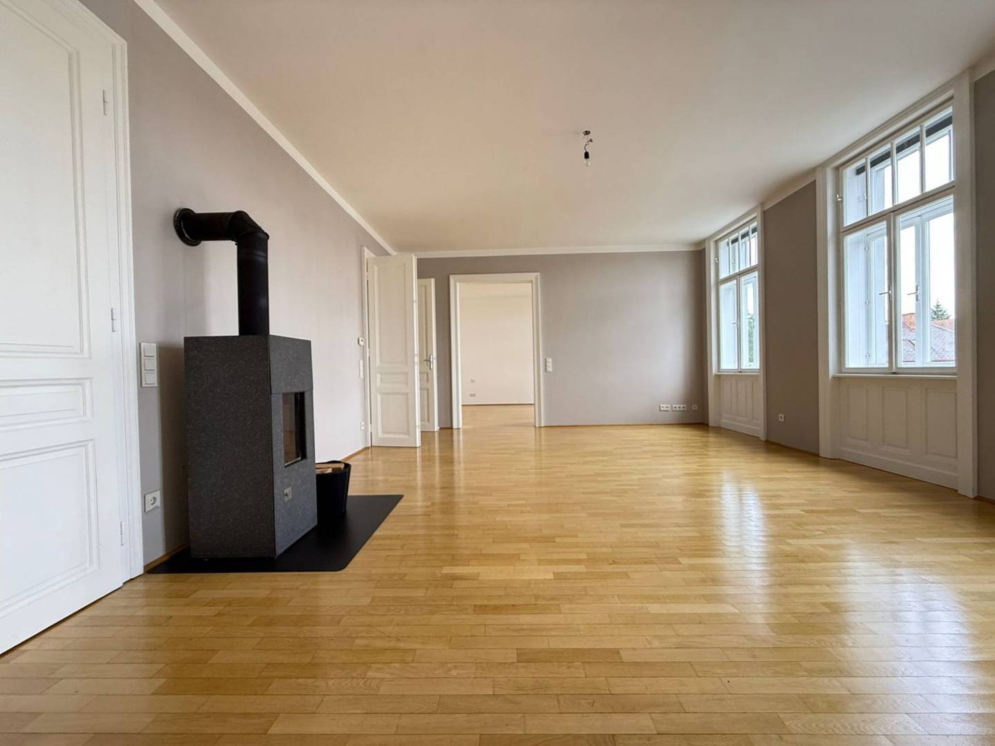 Altbauwohnung mit drei Freiflächen