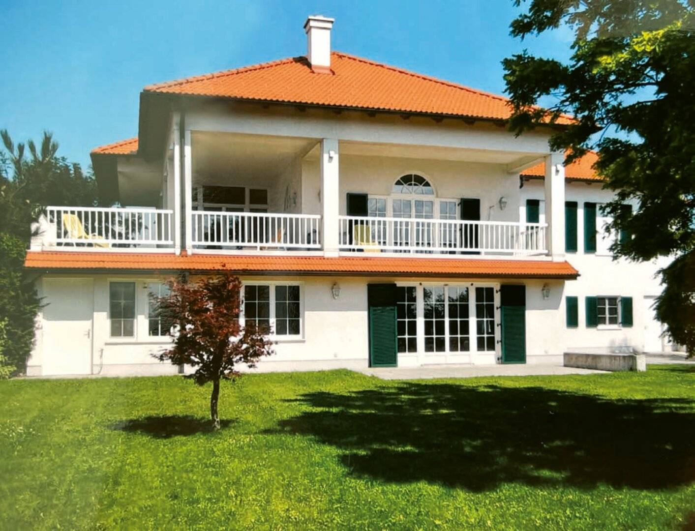 Villa mit Fernblick in Dreihütten