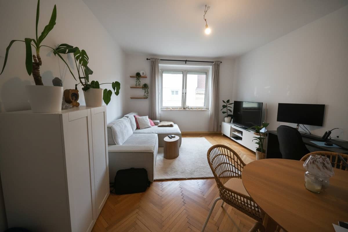 Zentrale 2.5-Zi-Wohnung mit Balkon