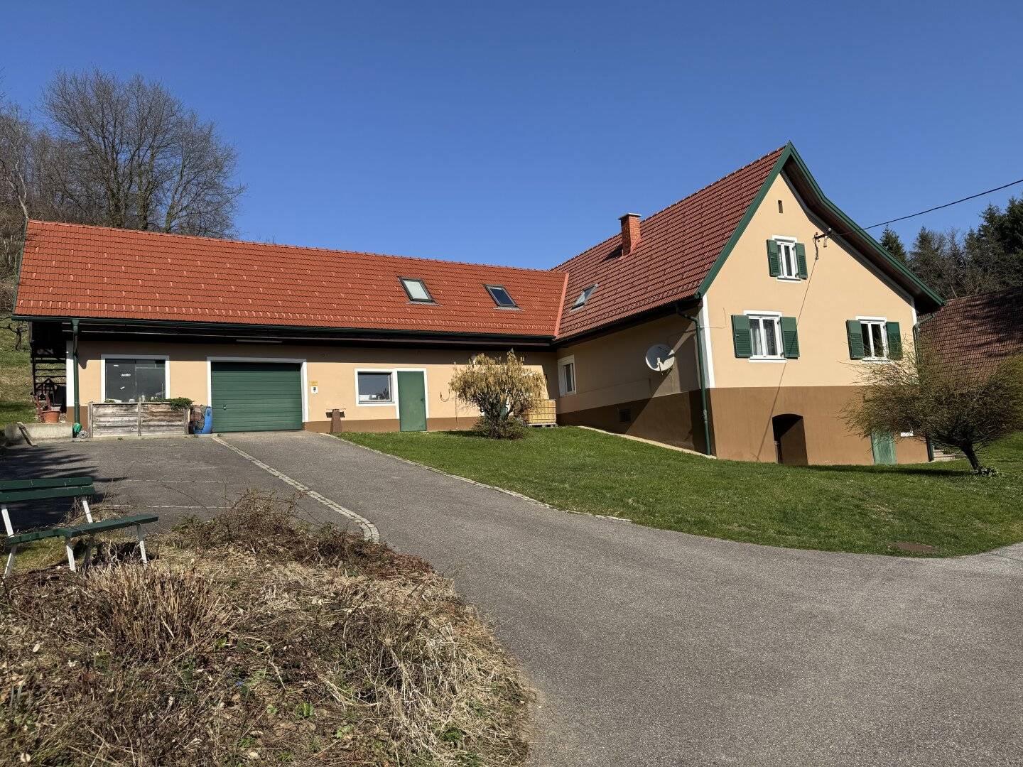 Bauernhaus Spielfeld, 153m², Garten