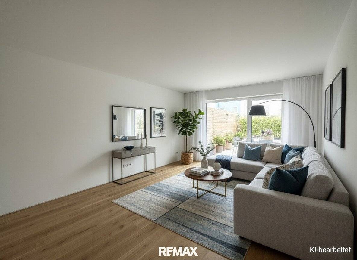 Neubau Erstbezug Wohnung Terrasse und Garten