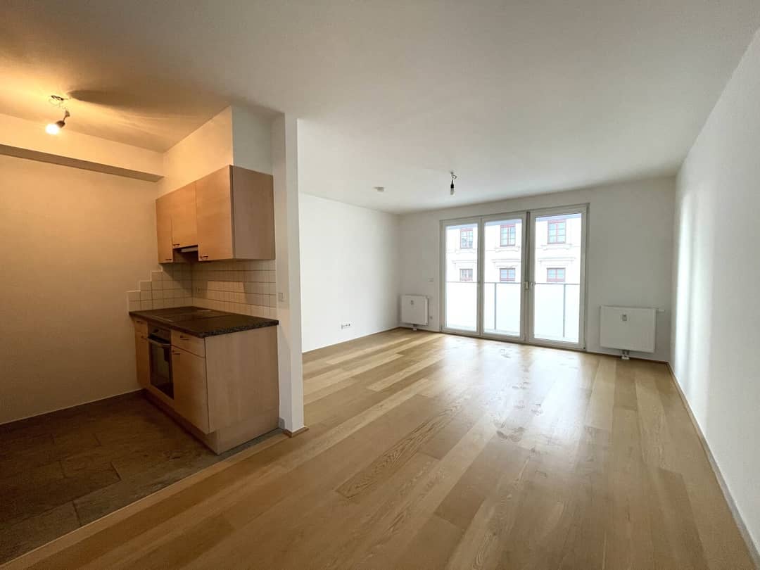 Wohnung mit Loggia barrierefrei nahe Stadthalle