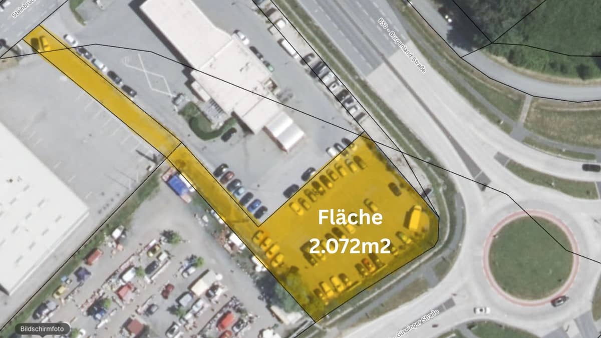 Commercial Plot Kemeten 2072m²