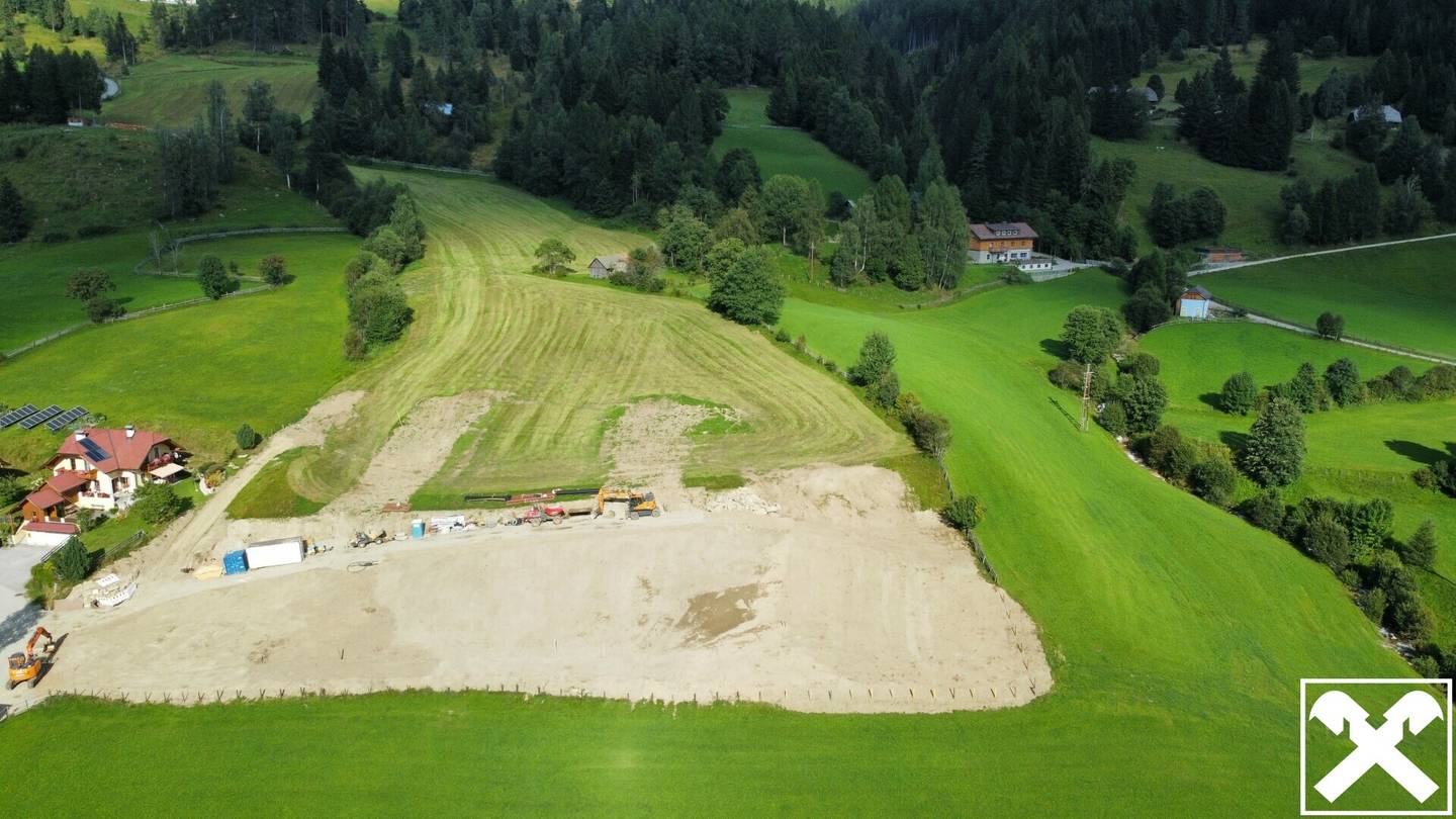 Baugrundstück 630m² Lessach