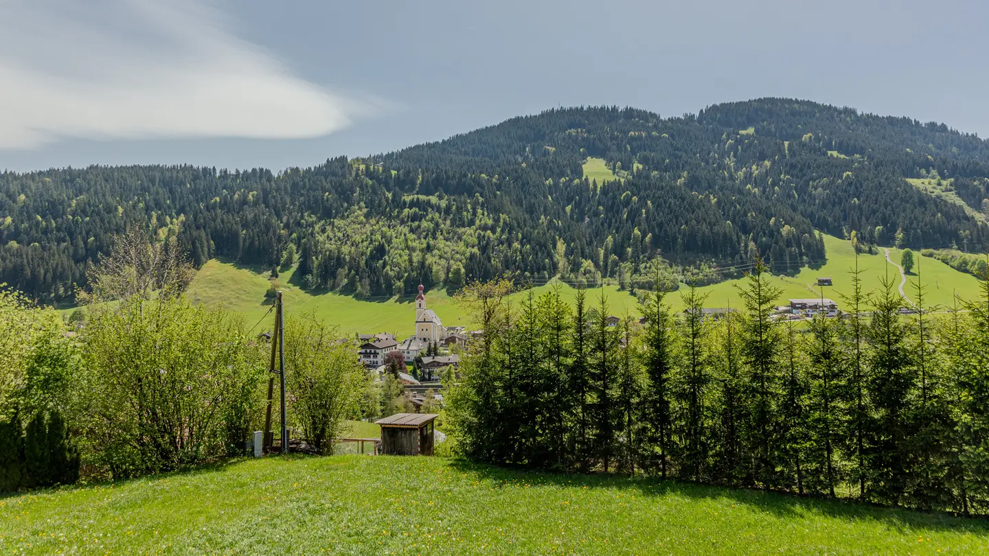 Building land in Schwendt with Kaiser view