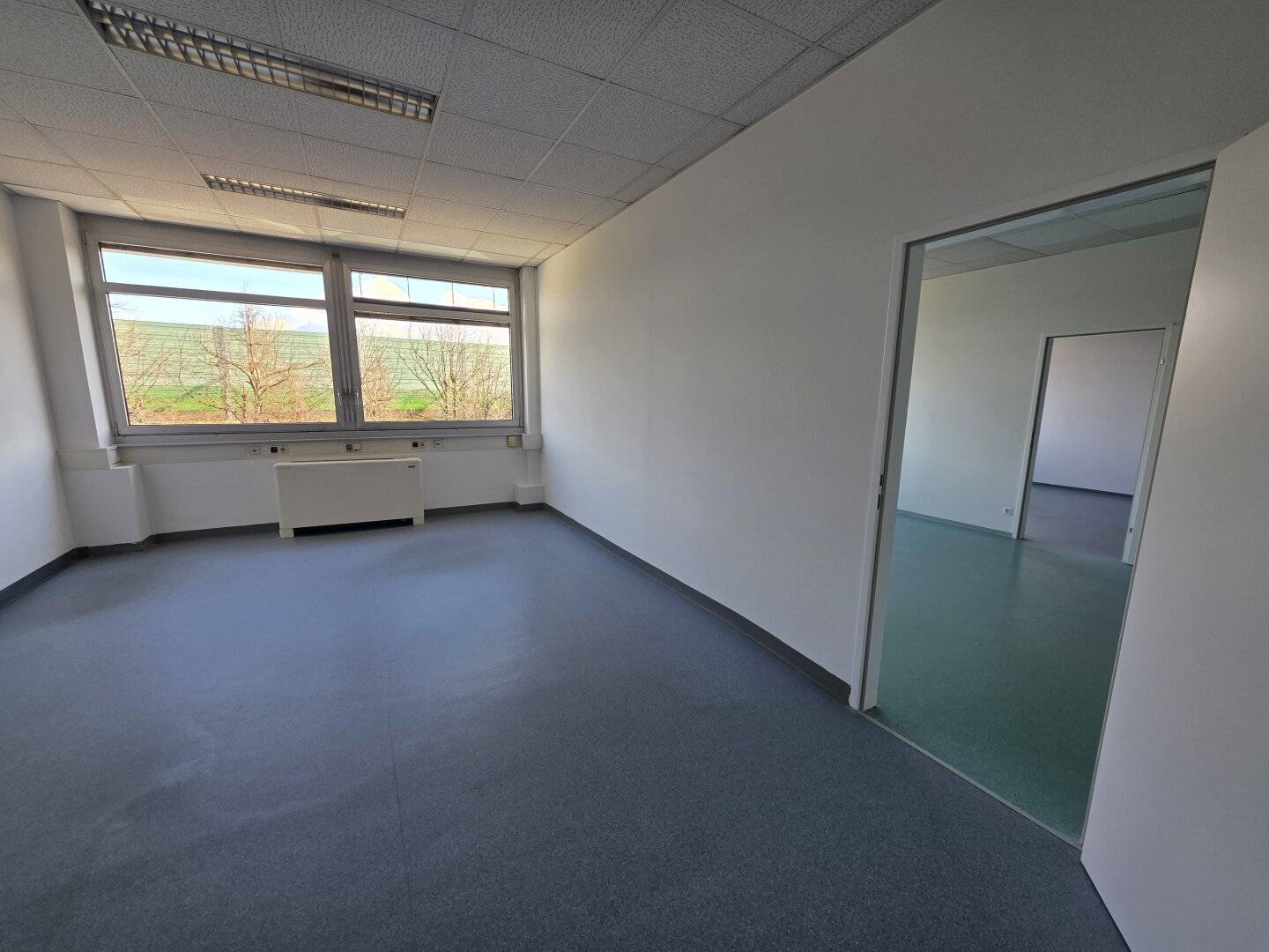 Renovated office floor with freight elevator and 27 flexible offices