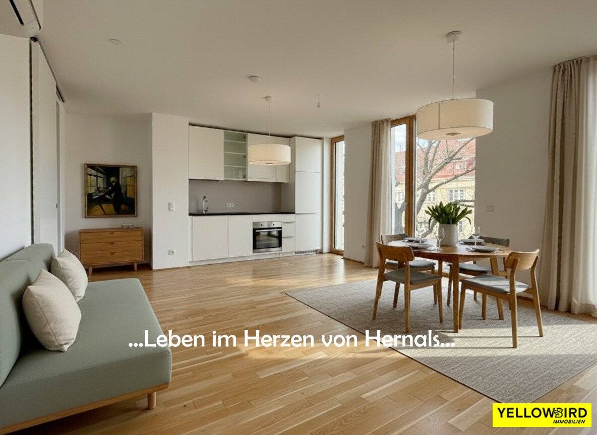 Newly built bright apartment