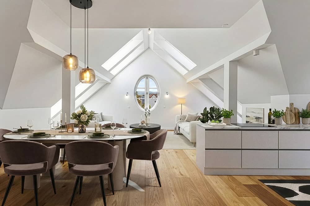 Dachgeschosswohnung mit Terrassen in Klosterneuburg