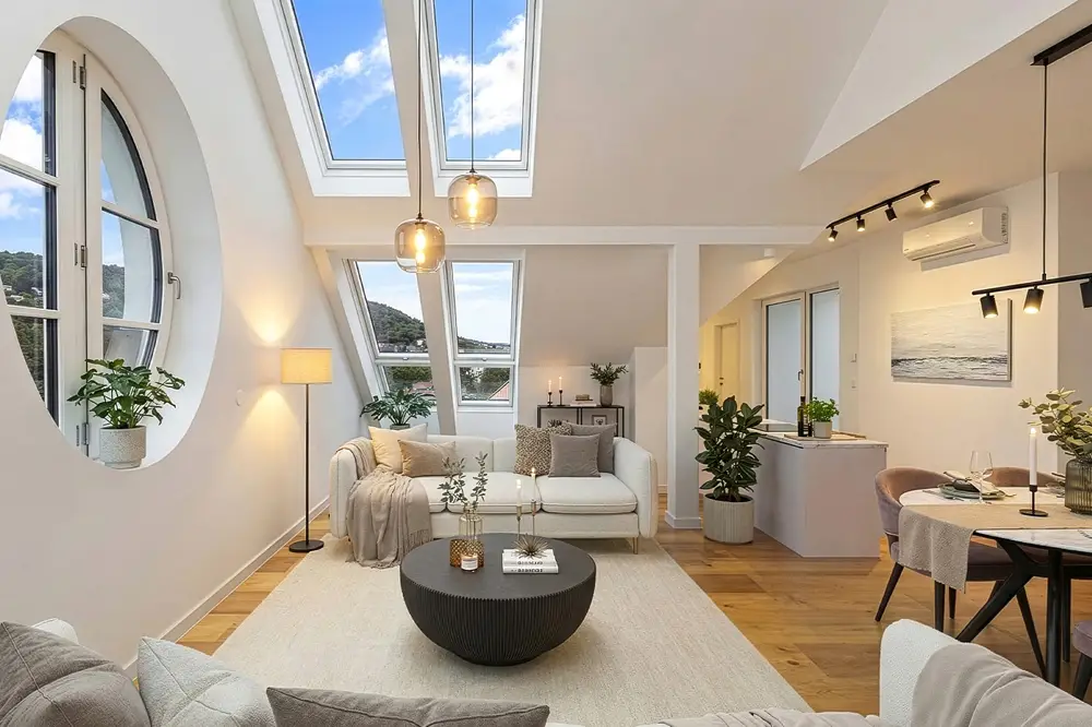 Top floor apartment with terraces in Klosterneuburg