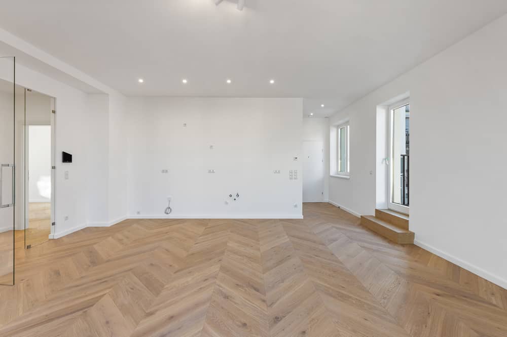 Dachgeschosswohnung with terrace and park view