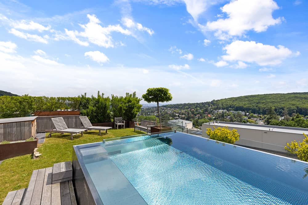 Penthouse Infinity Pool 360 Degree Vienna View