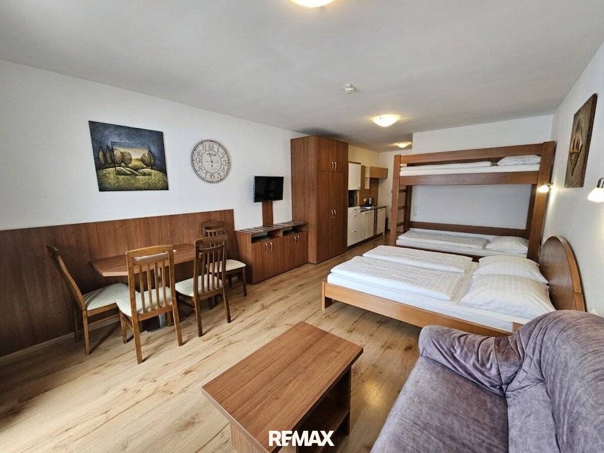 Furnished apartment with balcony and parking