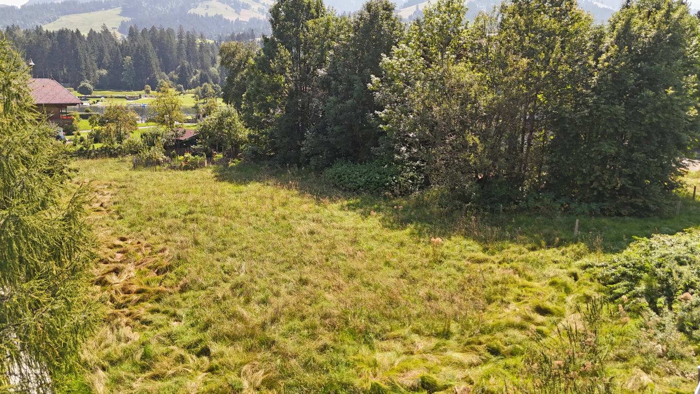 Building plot Kirchberg with mountain view