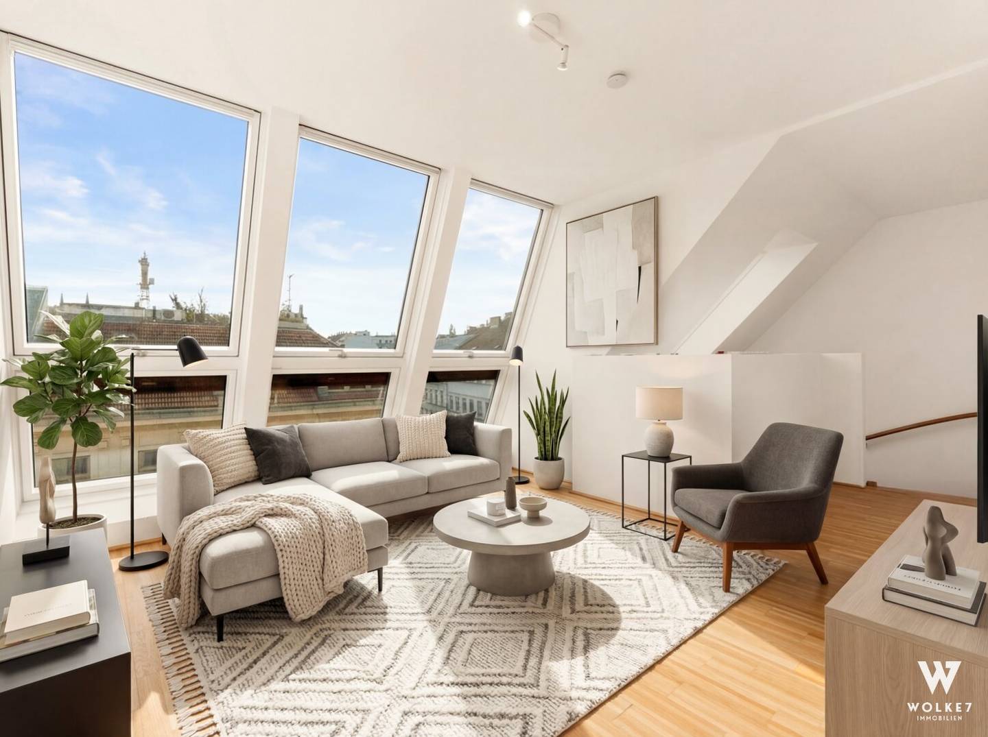 Dachgeschosswohnung Wien 1180, 66m²