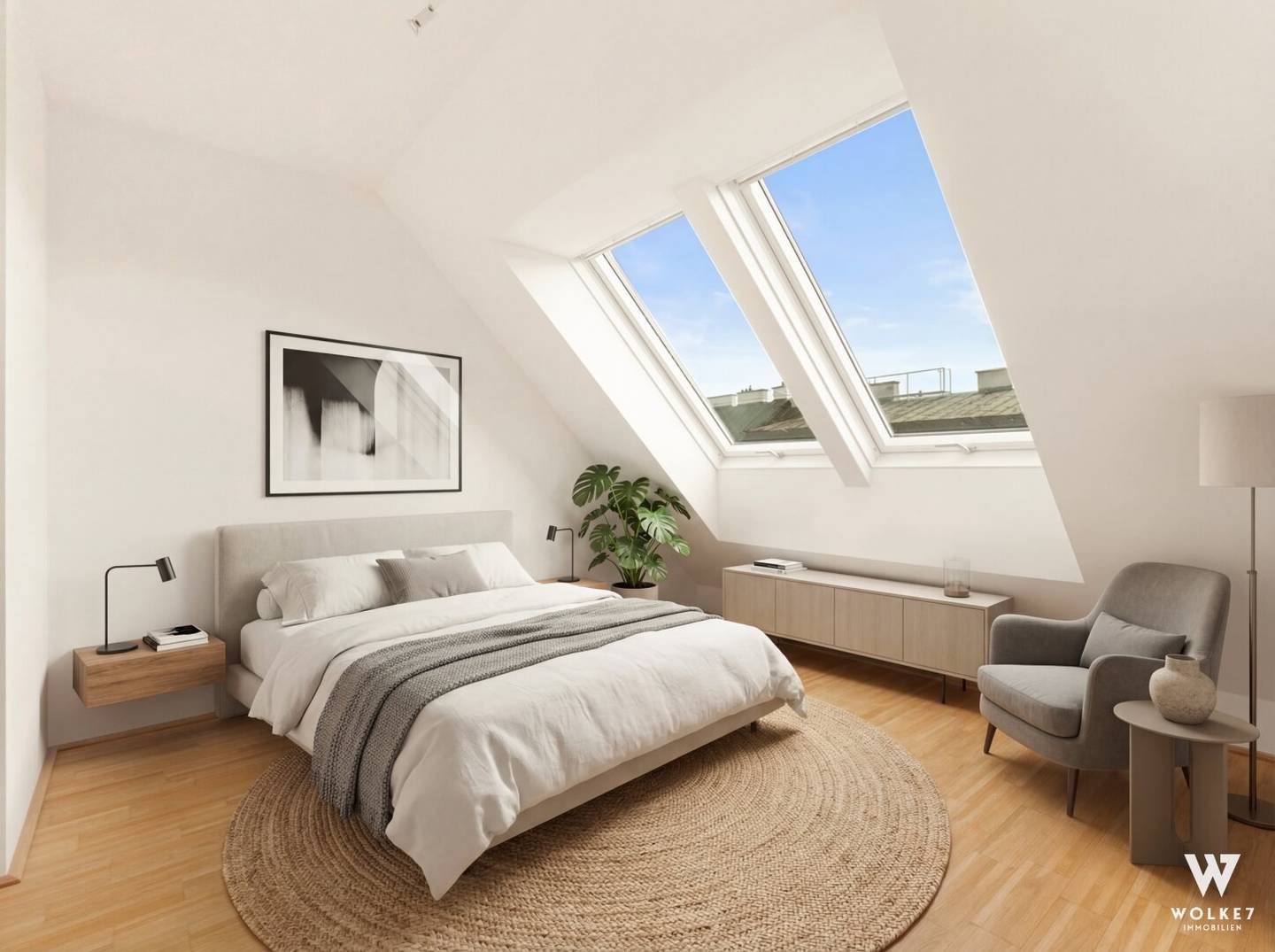 Dachgeschosswohnung Wien 1180, 66m²