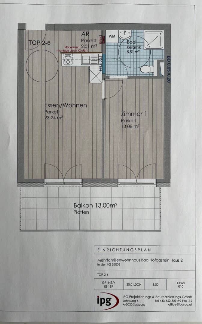 Neubau Wohnung Erstbezug Balkon