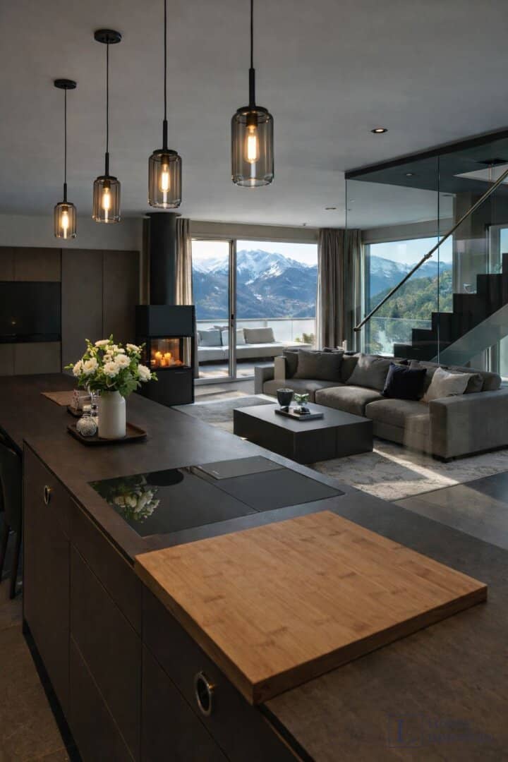 Luxury Villa with Alpine View Zell