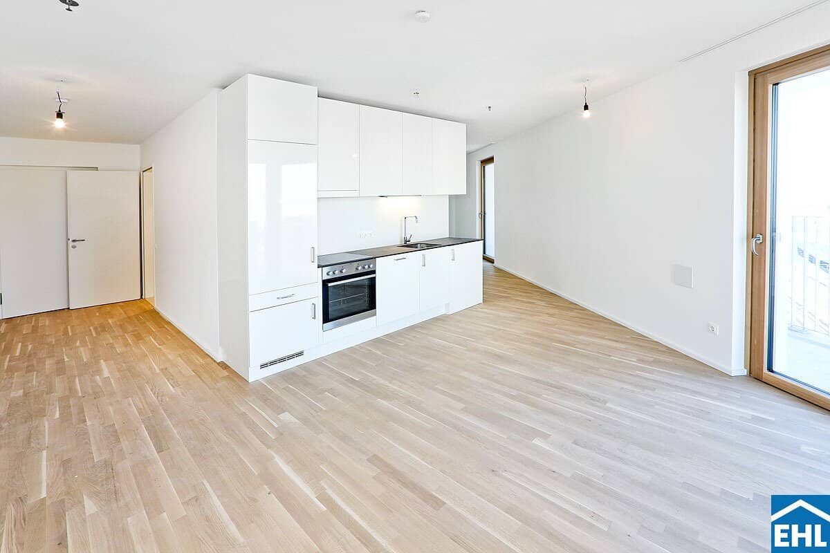 1-Zimmer-Wohnung mit Balkon, 4. Etage