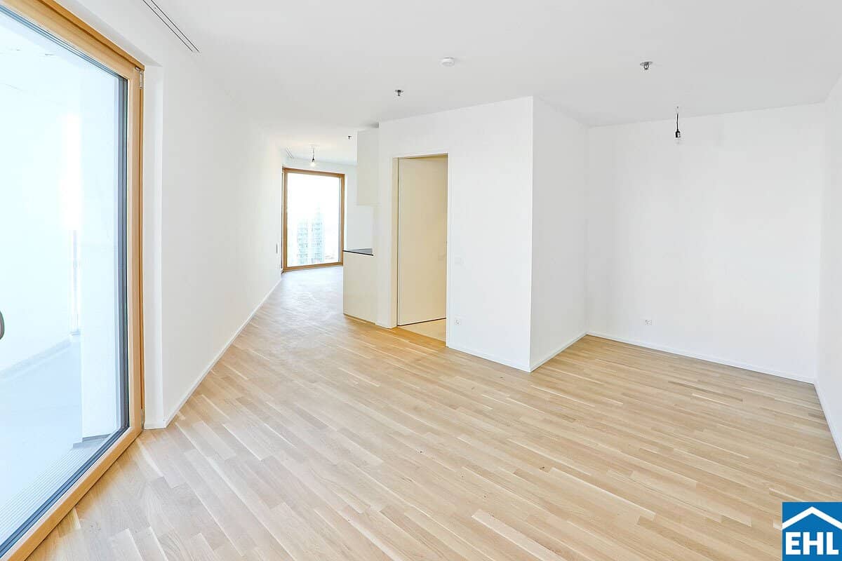 1-Zimmer-Wohnung mit Balkon, 4. Etage