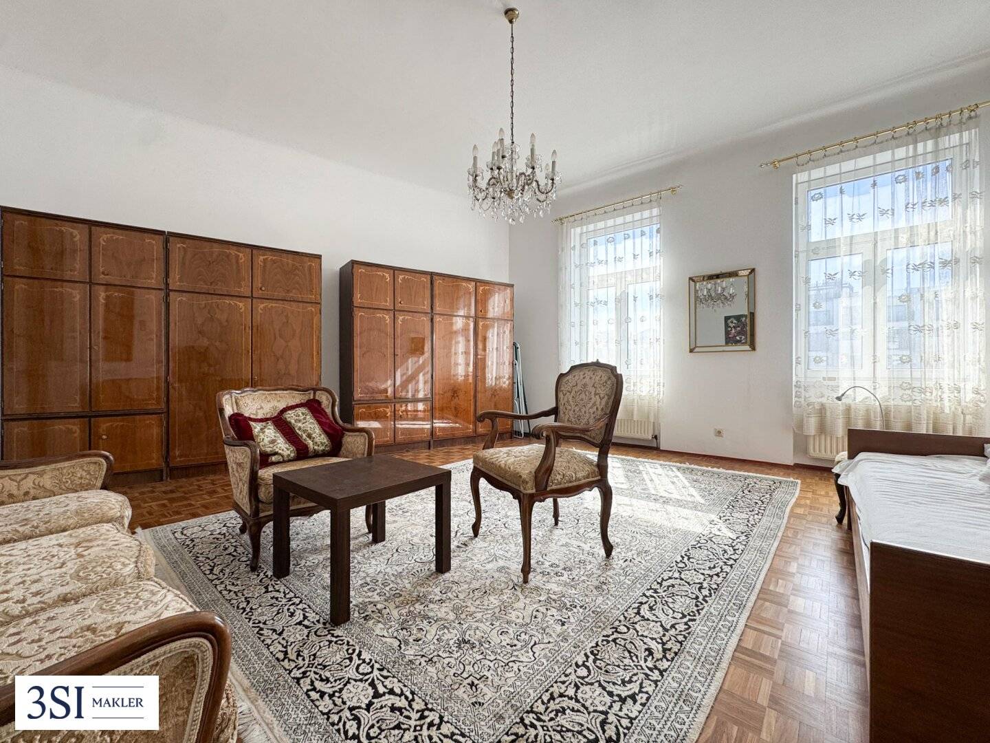 Bright 3-room apartment with balcony, 1060 Vienna