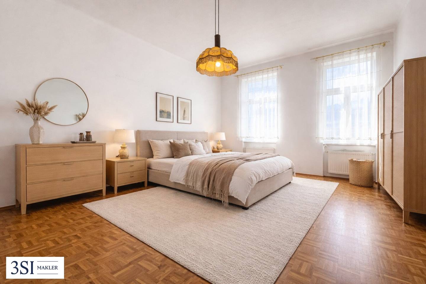 Bright 3-room apartment with balcony, 1060 Vienna